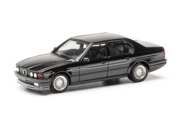 Herpa: BMW Alpina B11 3,5, Schwarz/Silber -0