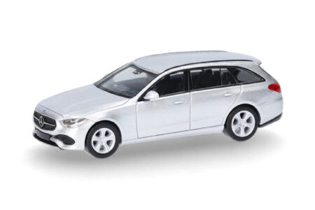 Herpa: Mercedes C-Klasse T-Modell, Hightechsilber