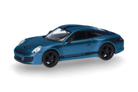 Herpa: Porsche 911 (991) Carrera 4 S, saphirblau
