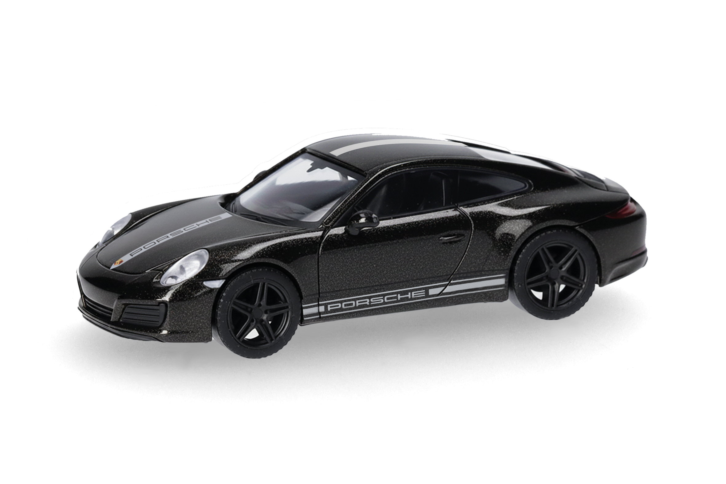 Herpa: Porsche 911 Carrera 4S, schwarzmetallic