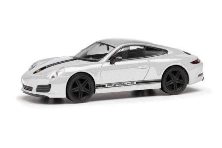 Herpa: Porsche 911 (991) Carrera 4 S, silber-0