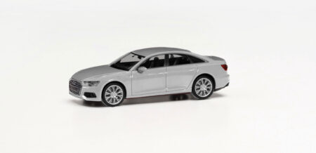 Herpa: Audi A6 Limousine, florettsilbermet.-0