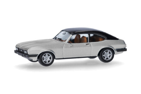 Herpa: Ford Capri, Vinyldach, Stratossilber