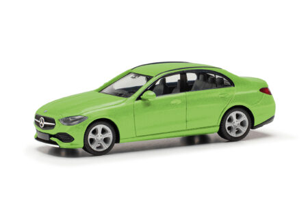 Herpa: Mercedes C-Klasse Limousine, Green Hell-0
