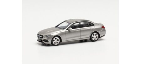 Herpa: Mercedes-Benz C-Klasse Limousine, Mojavesilber metallic-0