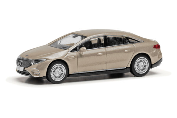 Herpa: Mercedes-EQ EQS, kalaharigold-0