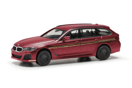 Herpa: BMW Alpina B5 Touring, fire red metallic-0