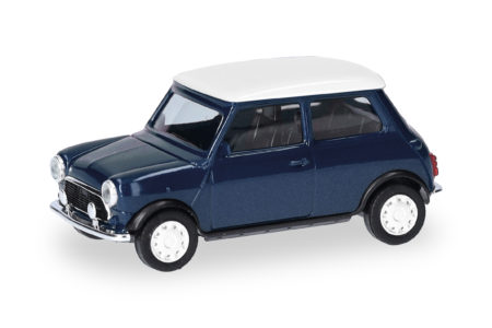 Herpa: Mini Cooper Rechtslenker, thaiti blue