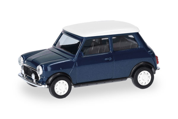 Herpa: Mini Cooper Rechtslenker, thaiti blue