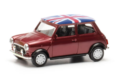 Herpa: Mini Mayfair, noghtfire red metallic-0