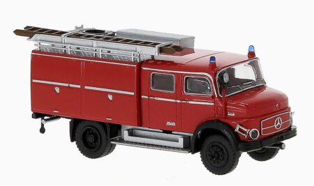 Brekina: Mercedes-Benz LAF 1113 TLF 16, rot / schwarz-0