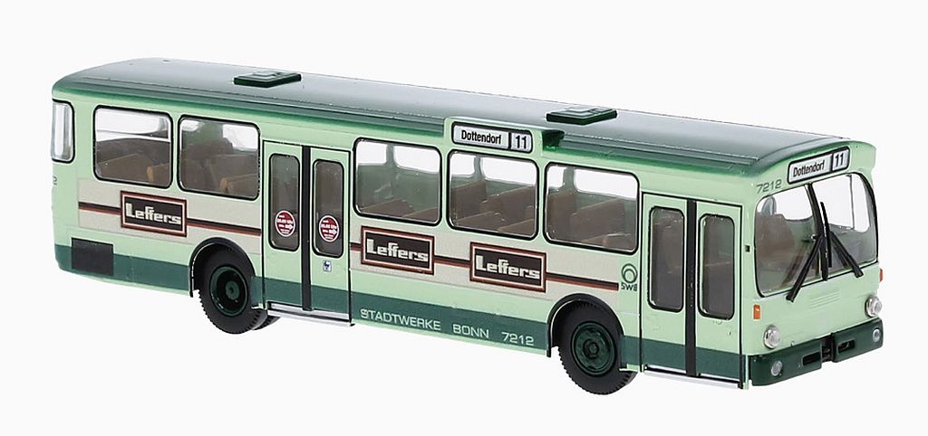 Brekina: MB O 305 "Stadtwerke Bonn / Leffers"
