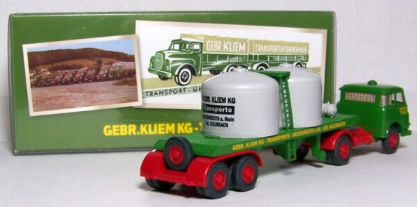 Wiking: MAN 13.212 FS Zementsilo-SZ "Gebr. Kliem KG"-1443