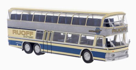Brekina: Neoplan Skyliner NH 22 Doppeldecker "Ruoff"-0