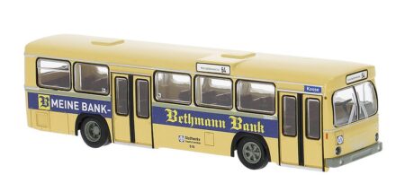 Brekina: Büssing BS 110 V "Stadtwerke Ffm / Bethmann Bank"
