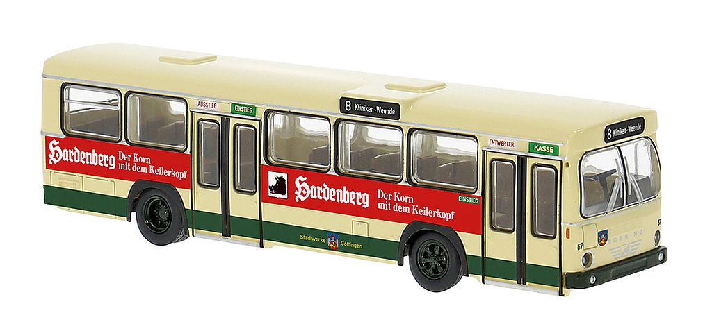 Brekina: Büssing BS 110 V "Göttingen / Hardenberg"