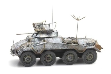 Artitec 1/87 (H0): Sd.Kfz. 234/1, gelb, Wintertarnung