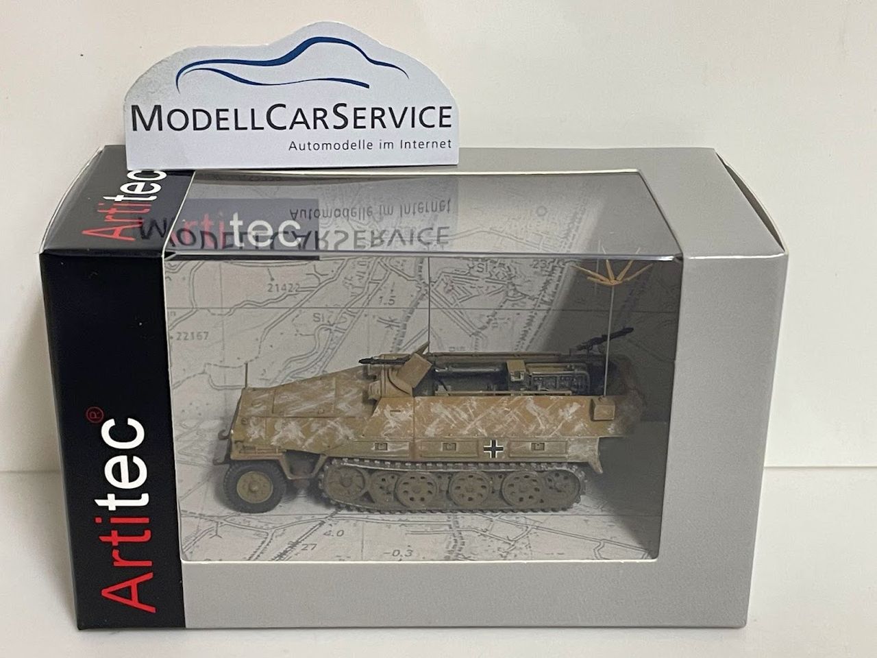 Artitec 1/87 (H0): Sd.Kfz. 251/3 D mittlerer Funkpanzerwagen, Winter – Bild 5