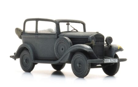 Artitec 1/87 (H0): Opel 1.2l Cabriolimousine "Wehrmacht"