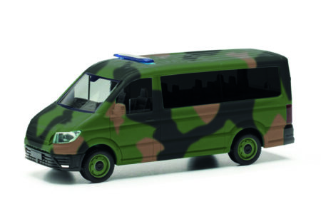 Herpa Military: MAN TGE Bus "Rheinmetall/Bundeswehr" -0