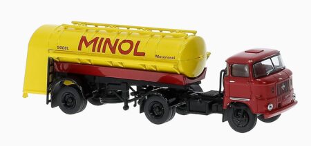 Brekina: IFA W 50 Tank-Sattelzug “Minol”-0