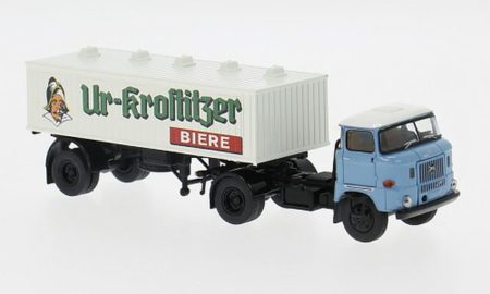 Brekina: IFA W 50 Biertank-Sattelzug "Ur-Krostitzer Biere"