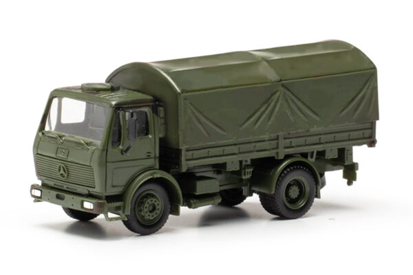 Herpa Military: MB NG Lkw 5t mit Rundplane 2achs "Bundeswehr" -0