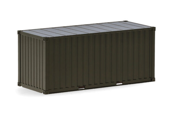 Herpa Military: 2x 20ft Container "Heer", braungrau-0