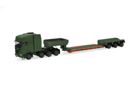 Herpa Military: Scania CR 20 HD Tieflade-Sz. "Danish Army" (DK)