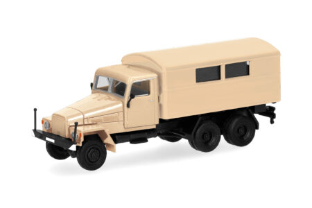 Herpa Military: IFA G5 Koffer-LKW, sandbeige