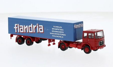 Brekina: MAN F7 Koffer-Sattelzug "Flandria" (B)-0