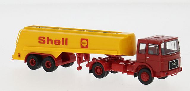 Brekina: MAN F7 Tank-Sattelzug "Shell"