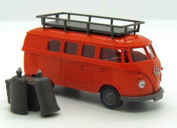 Wiking: T1b Bus "Bauarbeitertaxi", rotorange-0