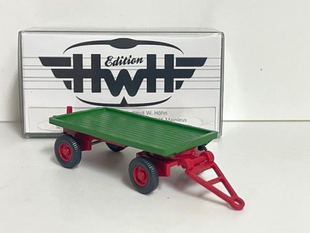 Wiking: Flachpritschen-Anhänger, grün/rot