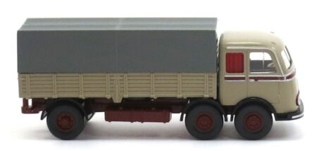 Wiking: MB LP 333 Pritschen-Lkw, olivgrau-0