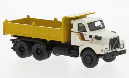 Brekina: Volvo N 10 Kipper, weiß/schwarz-0