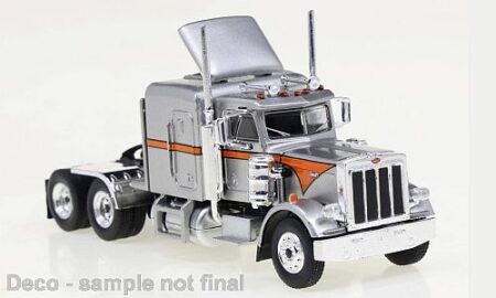 Brekina: Peterbilt 359, silber/orange-0