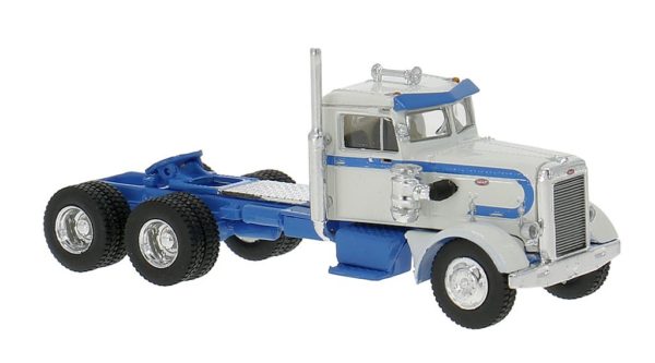 Brekina: Peterbilt 281 Zugmaschine, weiß / blau