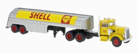 Brekina: Peterbilt 281 Tank-Sattelzug "Shell"-0