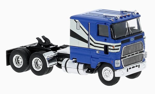 Brekina: Ford CLT 9000, blau mit weißem Dekor-0