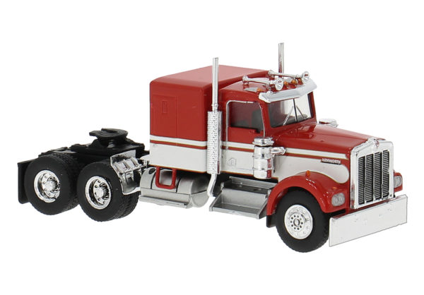 Brekina: Kenworth W 900 Zugmaschine (1977), rot/weiß