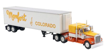 Brekina: Kenworth W 900 Koffer-Sattelzug "Monfort of Colorado" (USA)
