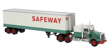 Brekina: Kenworth W 900 Koffer-Sattelzug "Safeway" (USA)