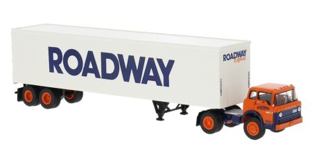 Brekina: Ford C-Series Koffer-Sattelzug "Roadway" (USA)