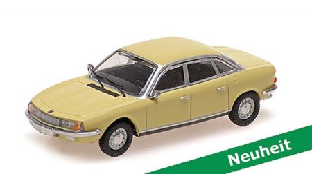 Minichamps 1/87: NSU Ro80 (1972), gelb
