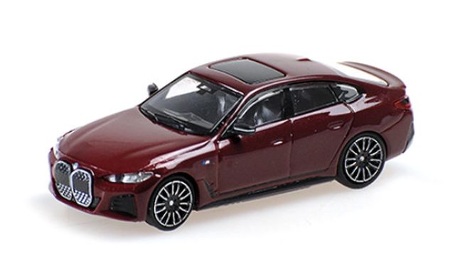 Minichamps 1/87: BMW i4 M50 (2022), rotmetallic