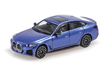 Minichamps 1/87: BMW i4 M50 (2022), mattblaumetallic