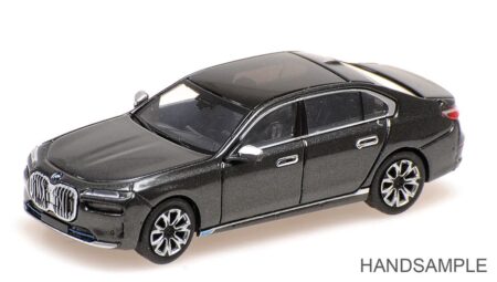 Minichamps 1/87: BMW I7 (2023), graumetallic
