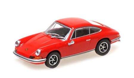Minichamps 1/87: Porsche 911 T (1972), rot