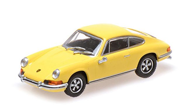 Minichamps 1/87: Porsche 911 T (1972), gelb